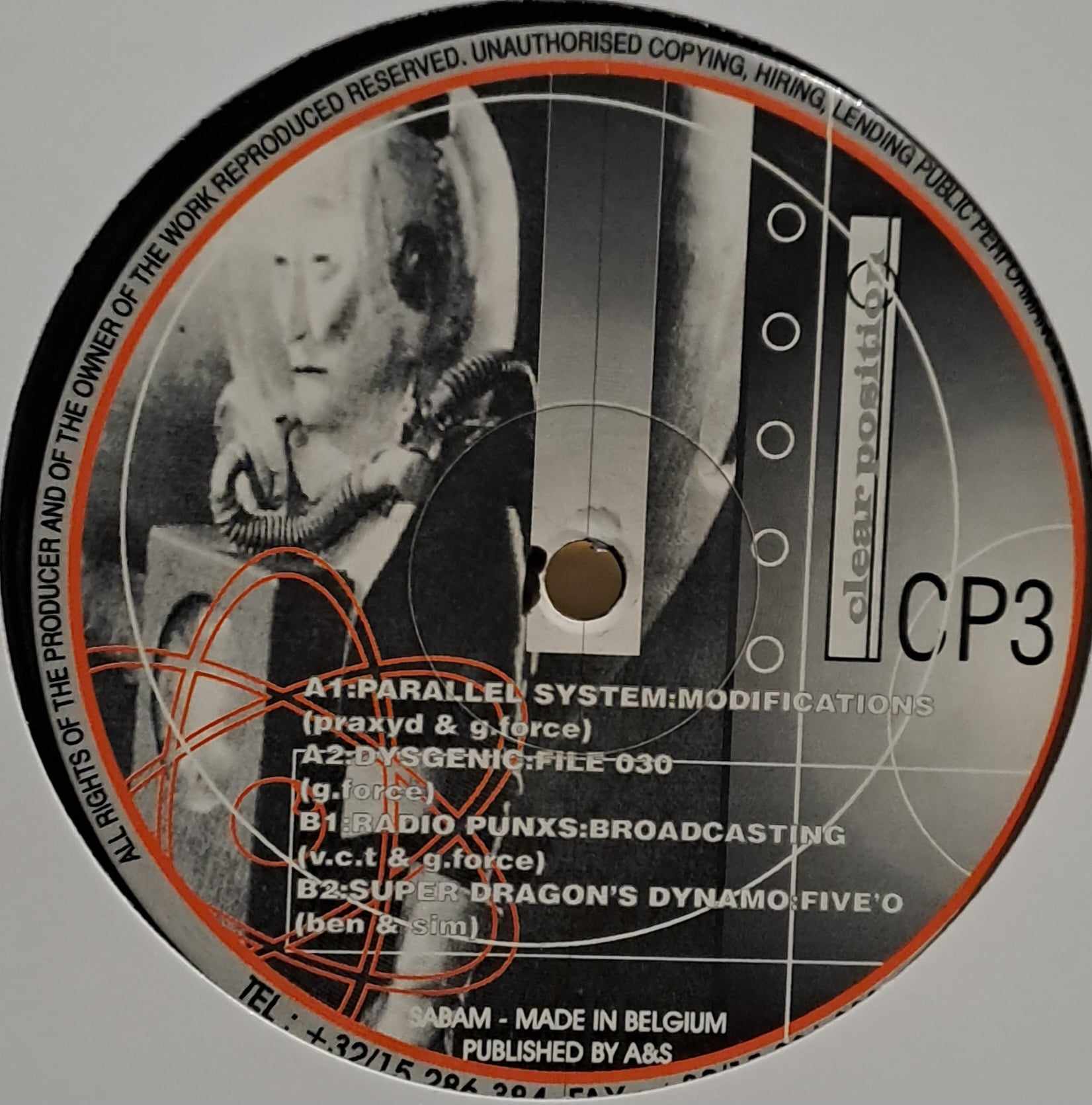 Clear Position 003 - vinyle Minimal